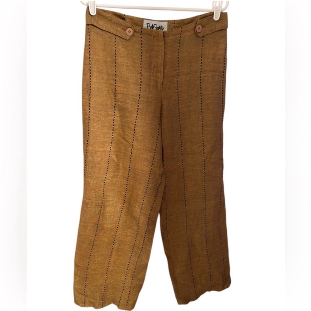 Barbeau Montreal Lagenlook Linen Wide
Leg Trouser Pants Women's size 8